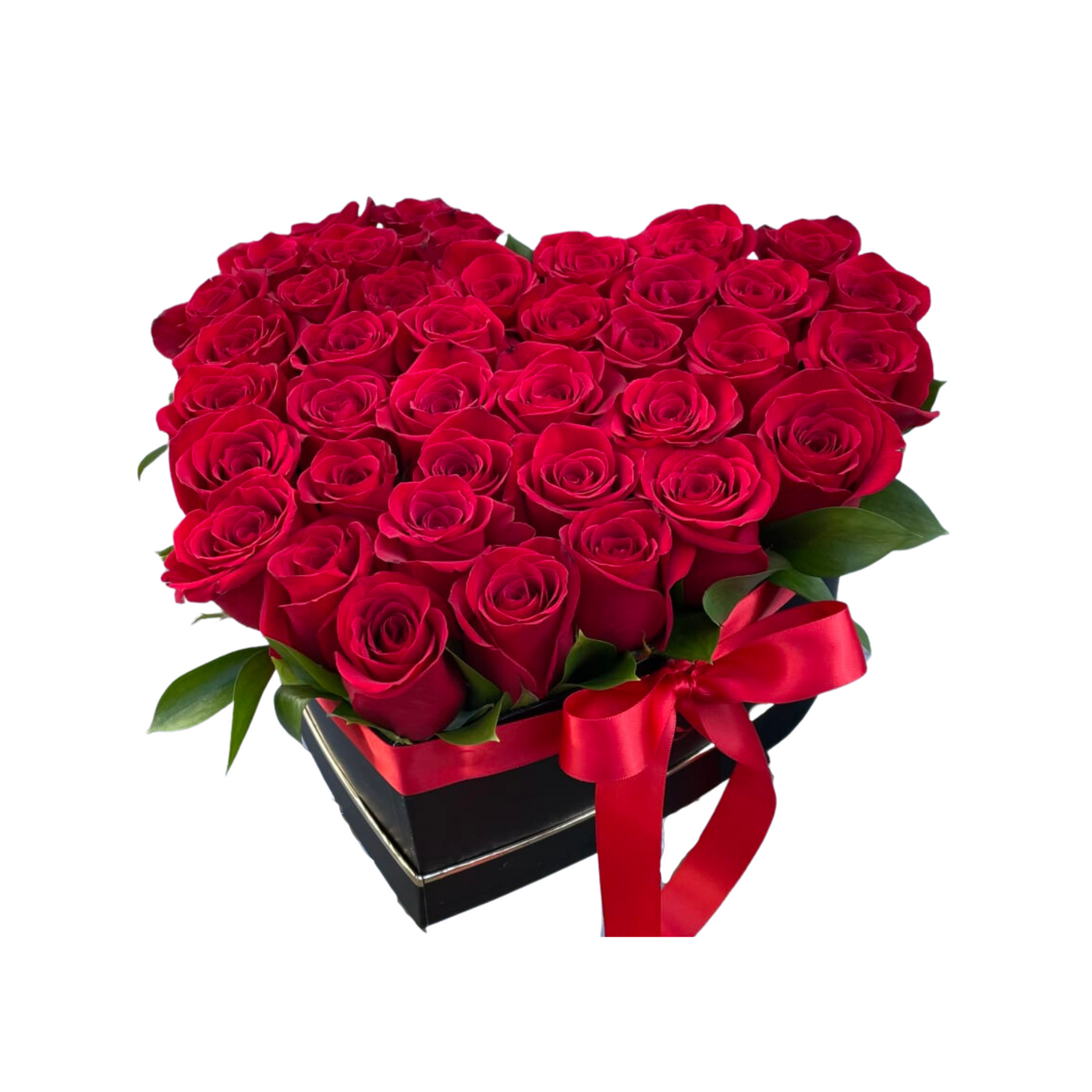 Heart Box of Roses