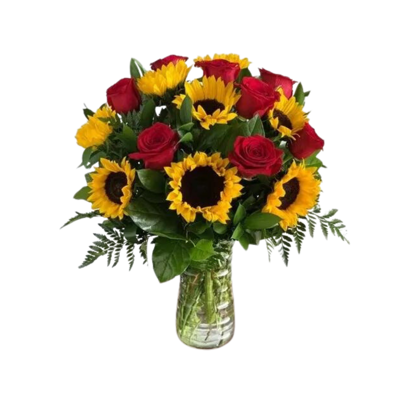 Classic Roses & Sunflowers