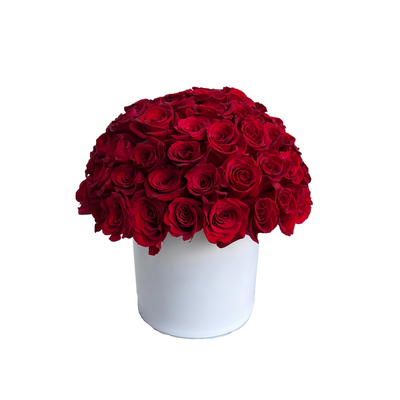 100 Perfect Red Roses