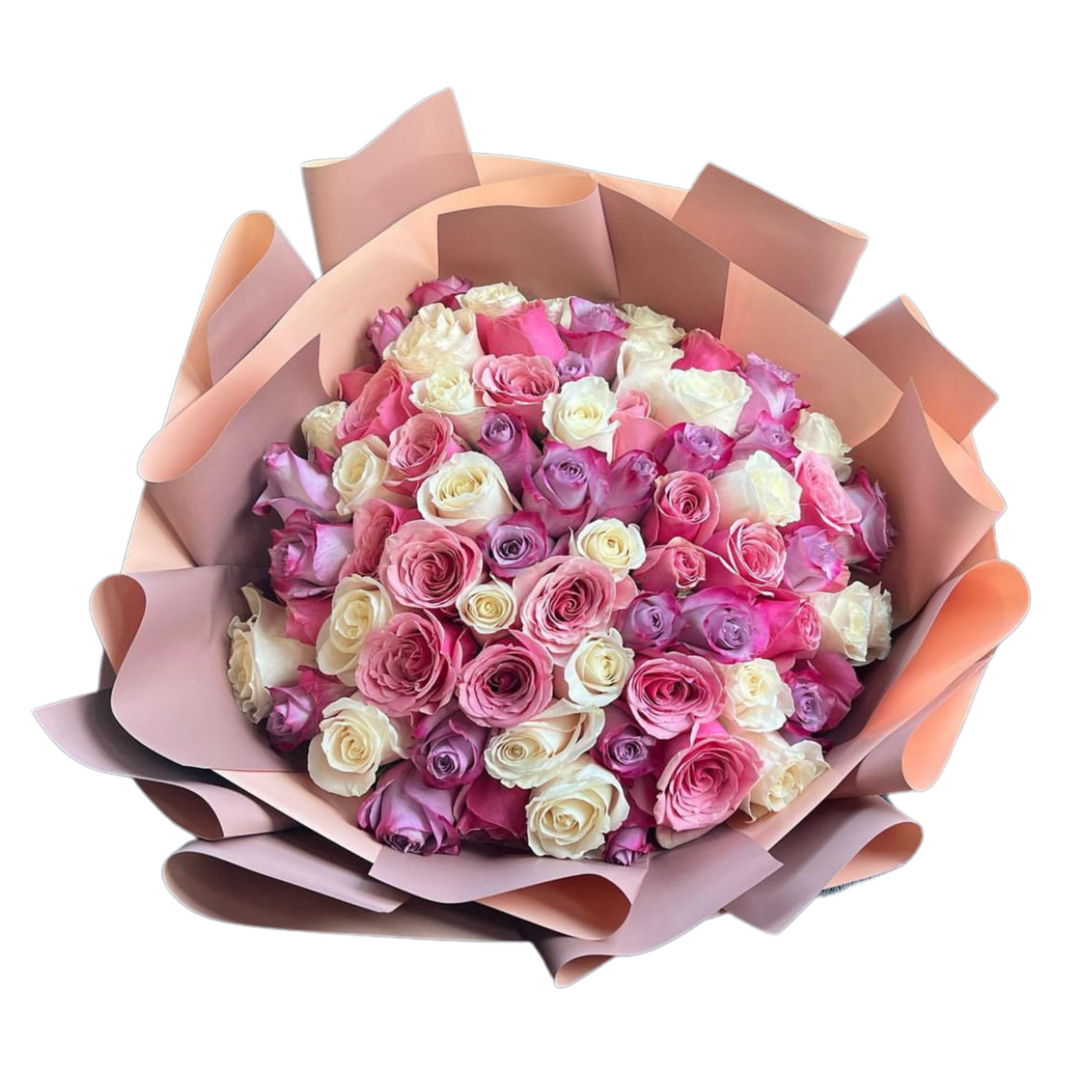 Perfect Trio Roses Bouquet