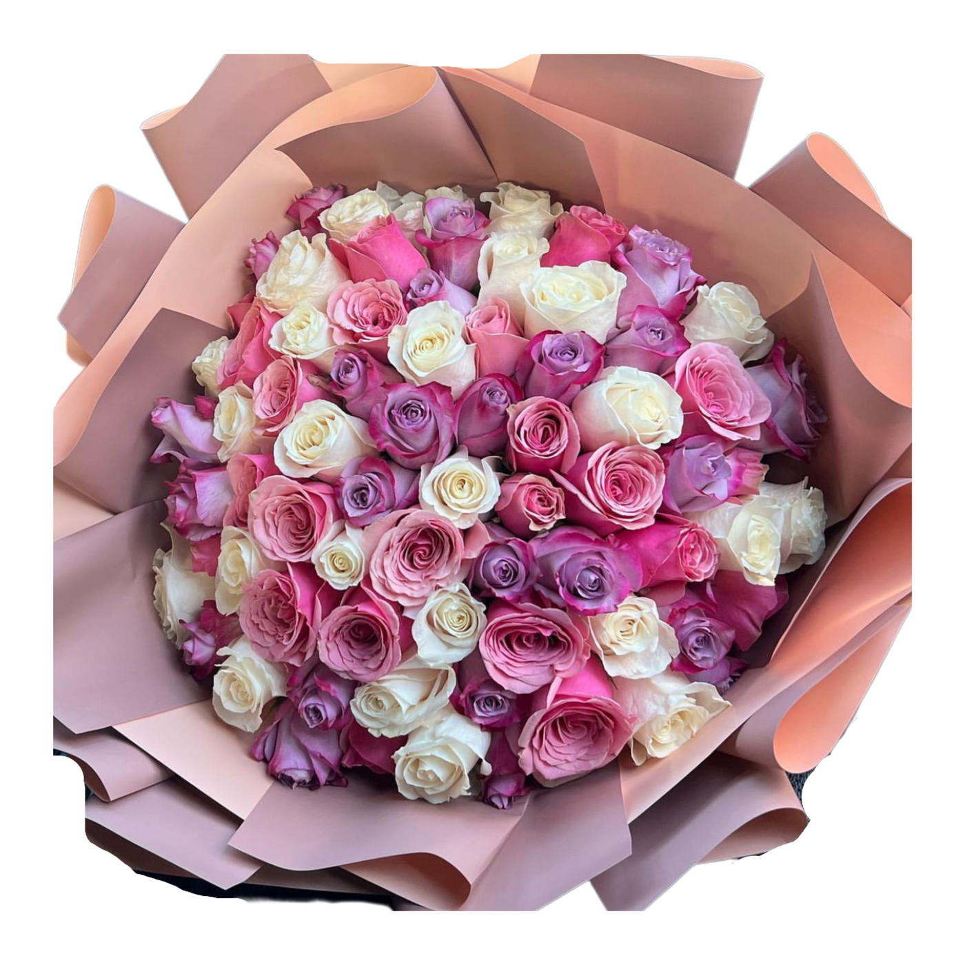 Perfect Trio Roses Bouquet